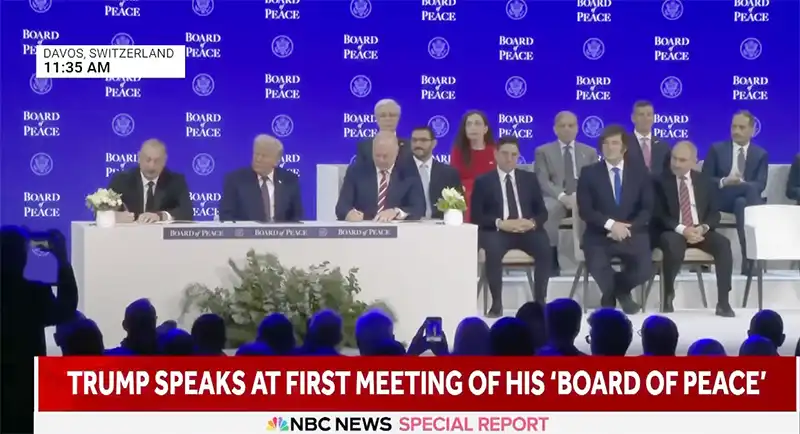 Trump’s full remarks at the ‘Board of Peace’ signing ceremony